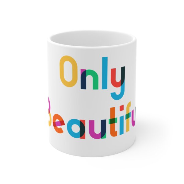 Only Beautiful - Tasse (0,33 l) weiß